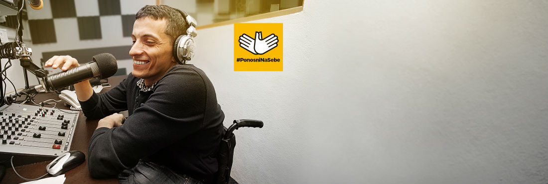 Slika Ivice Pavlovcića #PonosniNaSebe provodi organizacija MyRight u saradnji sa pet koalicija organizacija osoba sa invaliditetom u BiH u 2016./2017.
